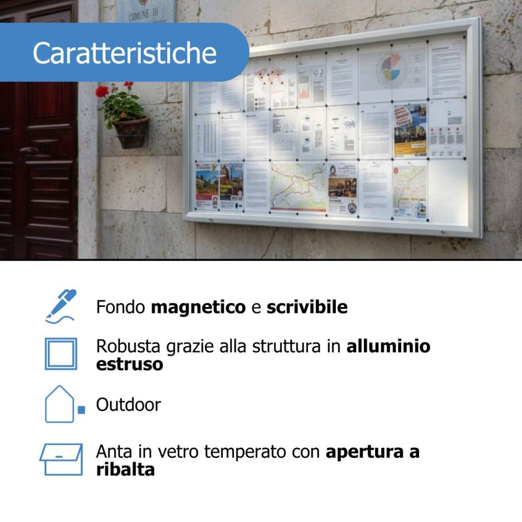 caratteristiche bacheca