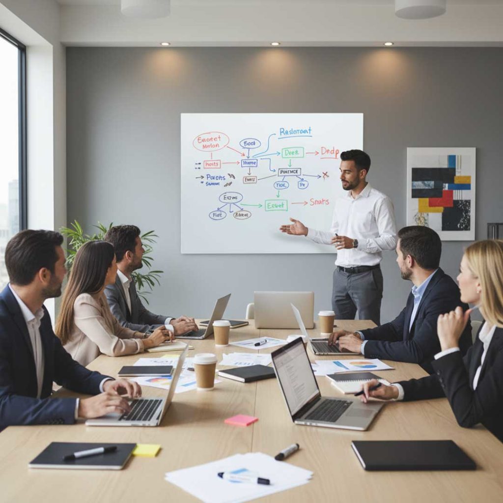 lavagna in vetro da parete