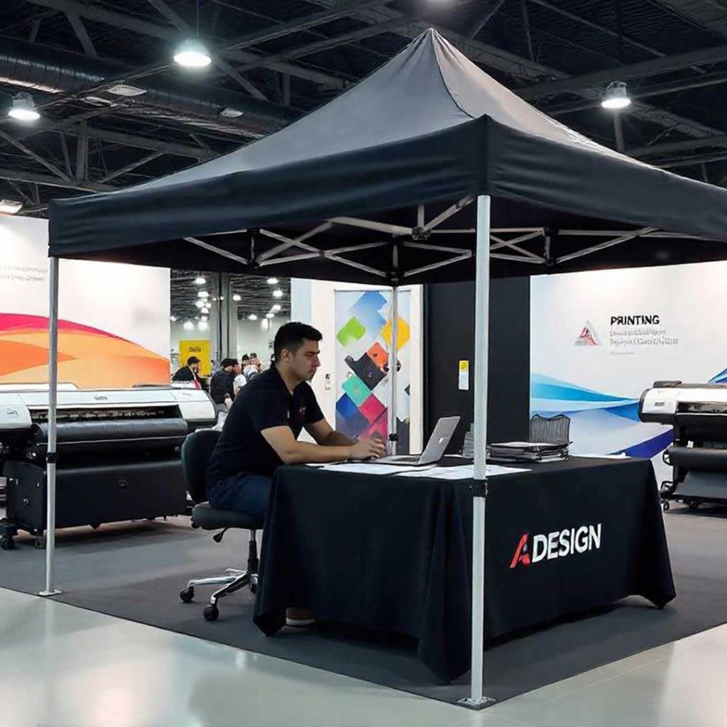 gazebo pieghevole 3x3 personalizzato
