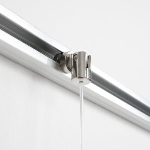 barra con ganci appendi quadri