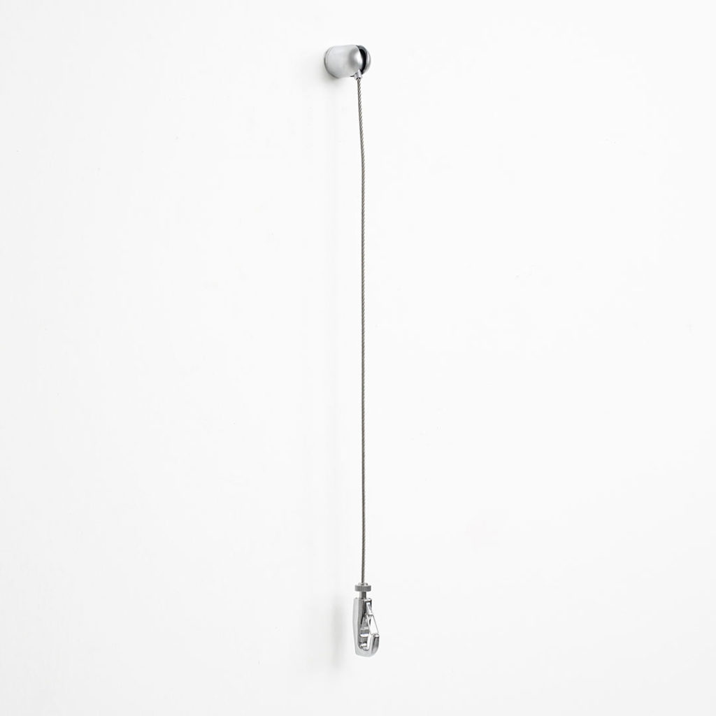 gancio per cavetto appendi quadri