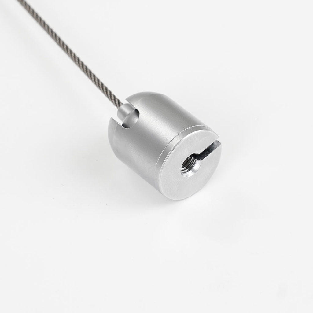 distanziale con cavetto a muro