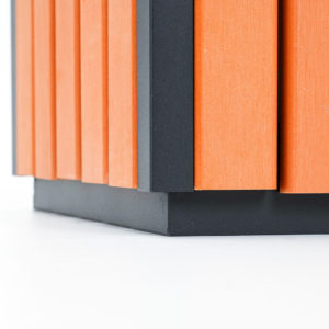 cestino per arredo urbano