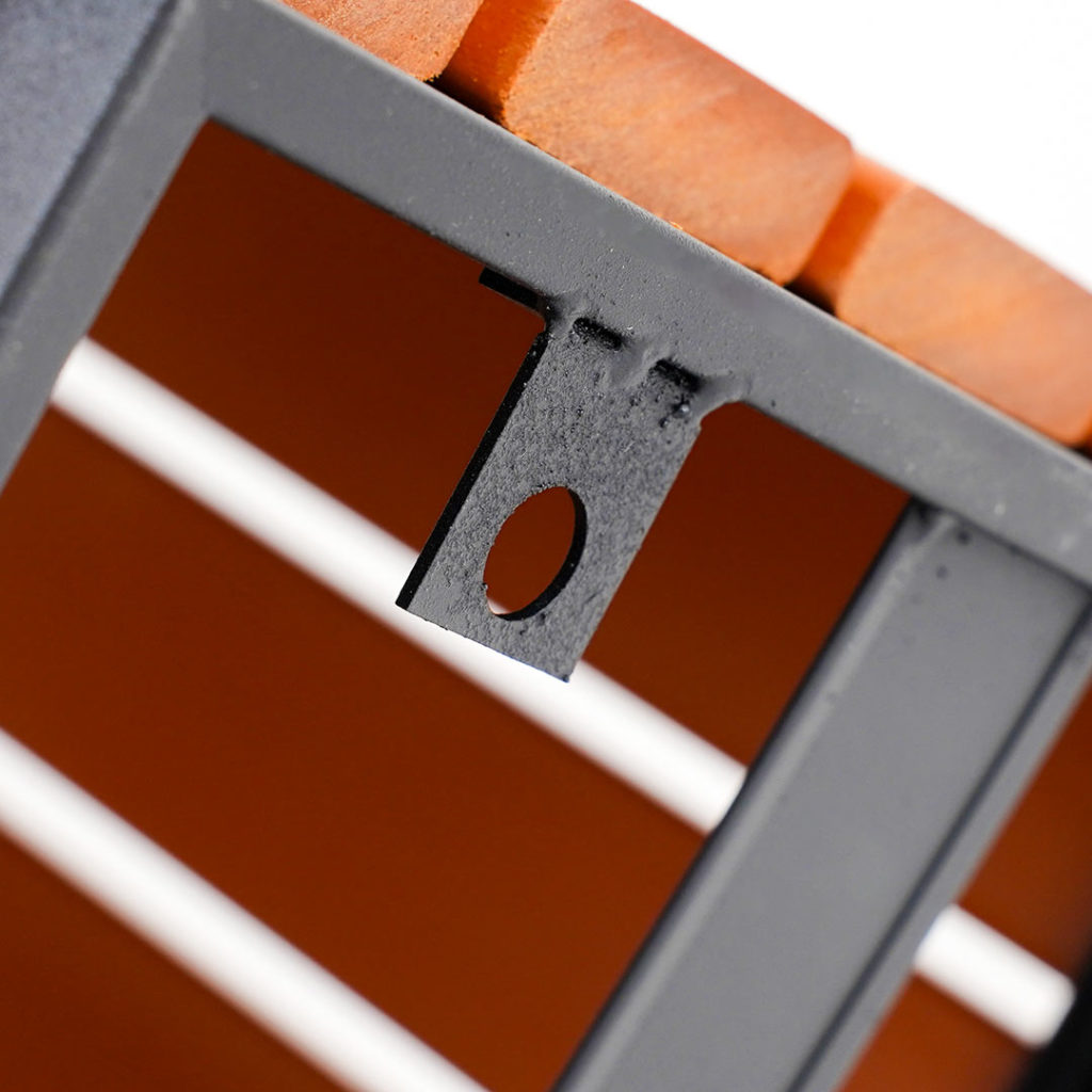 cestino portarifiuti da esterno