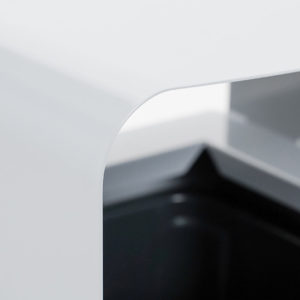 cestino portarifiuti in acciaio