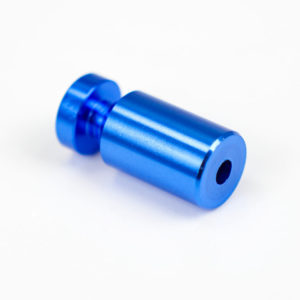 distanziale in alluminio con vite