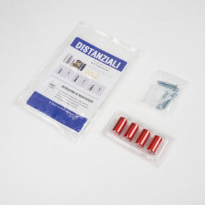 kit distanziali per targhe