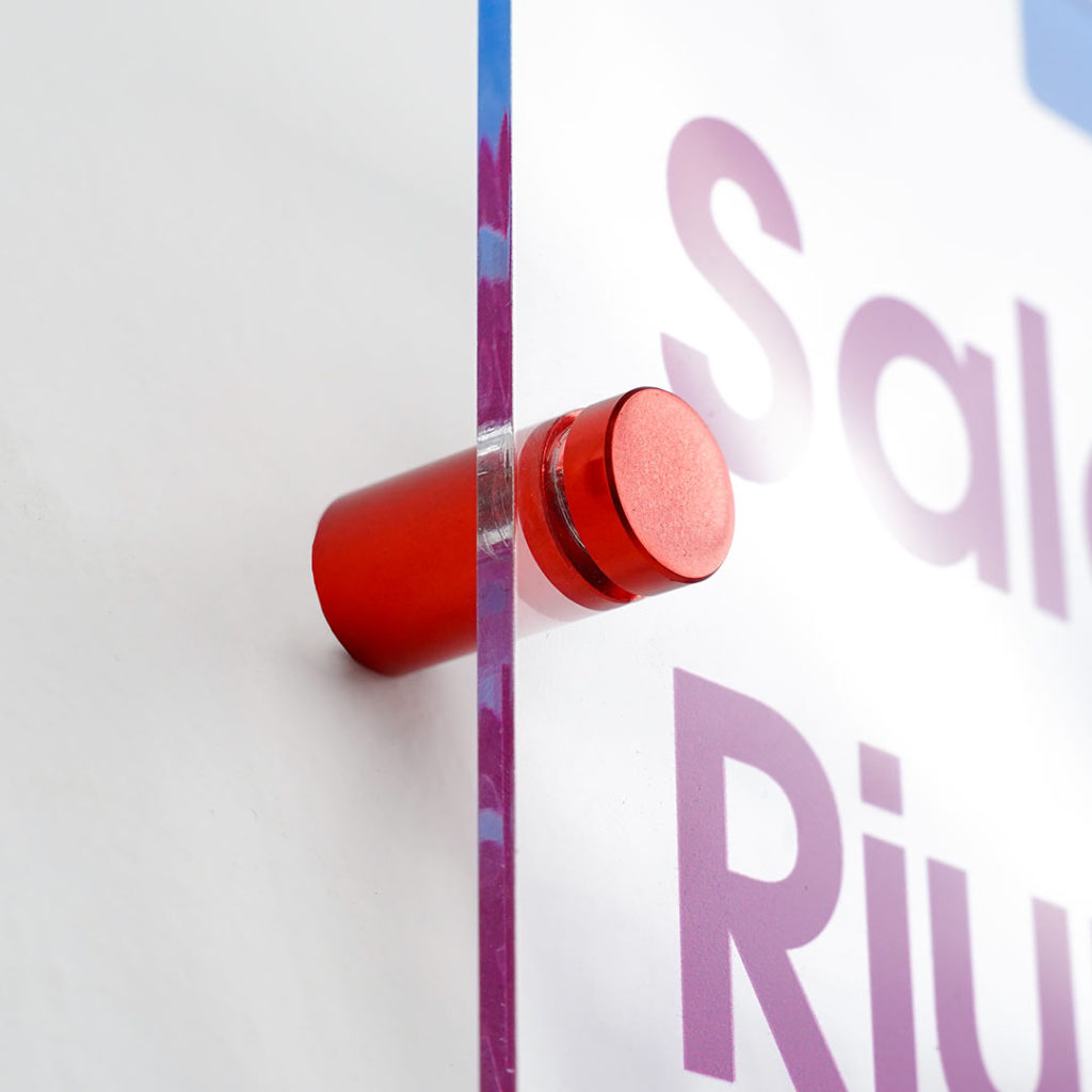 distanziali targhe da parete