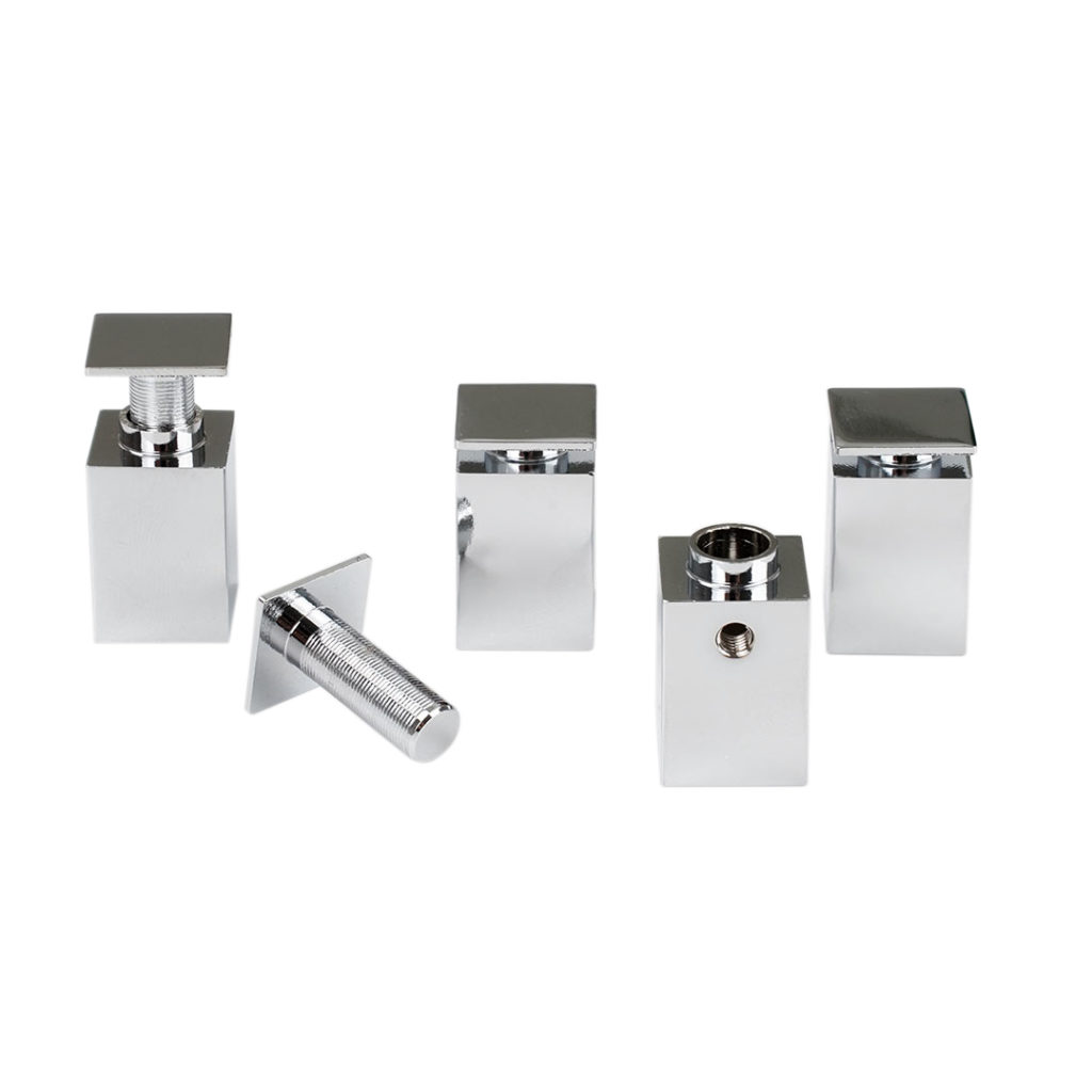 distanziali quadrati per targhe