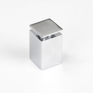 distanziale per targhe cromato lucido