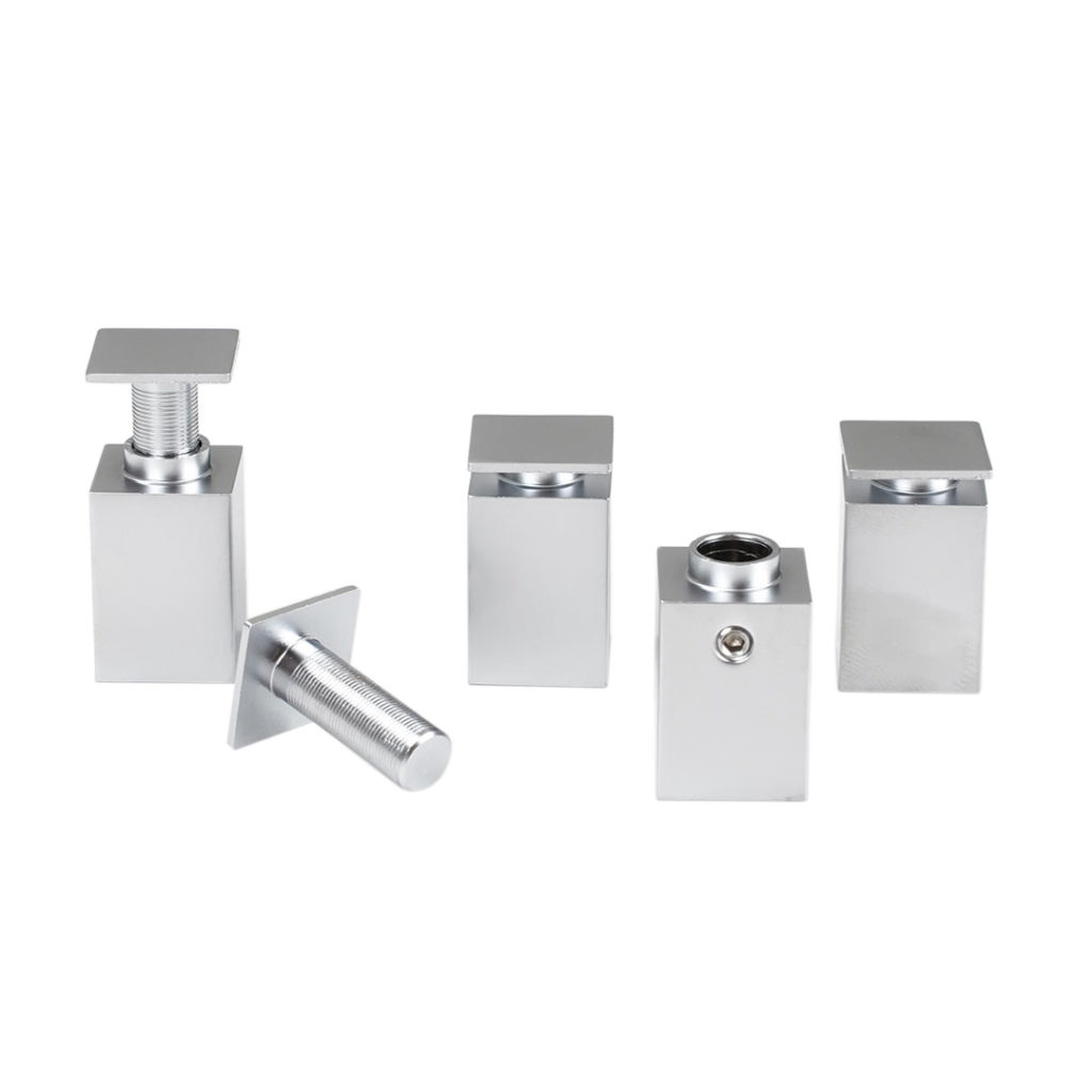 distanziali quadrati per targhe