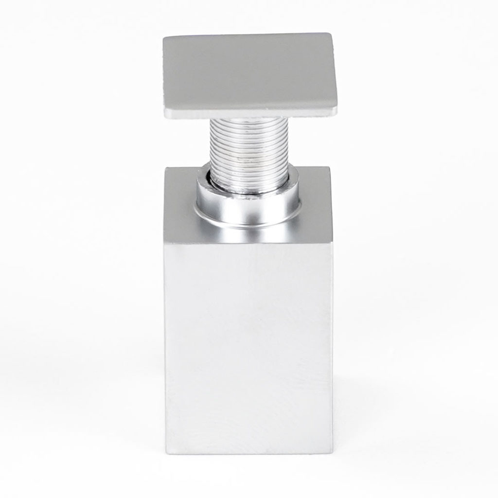 distanziale quadrato in alluminio