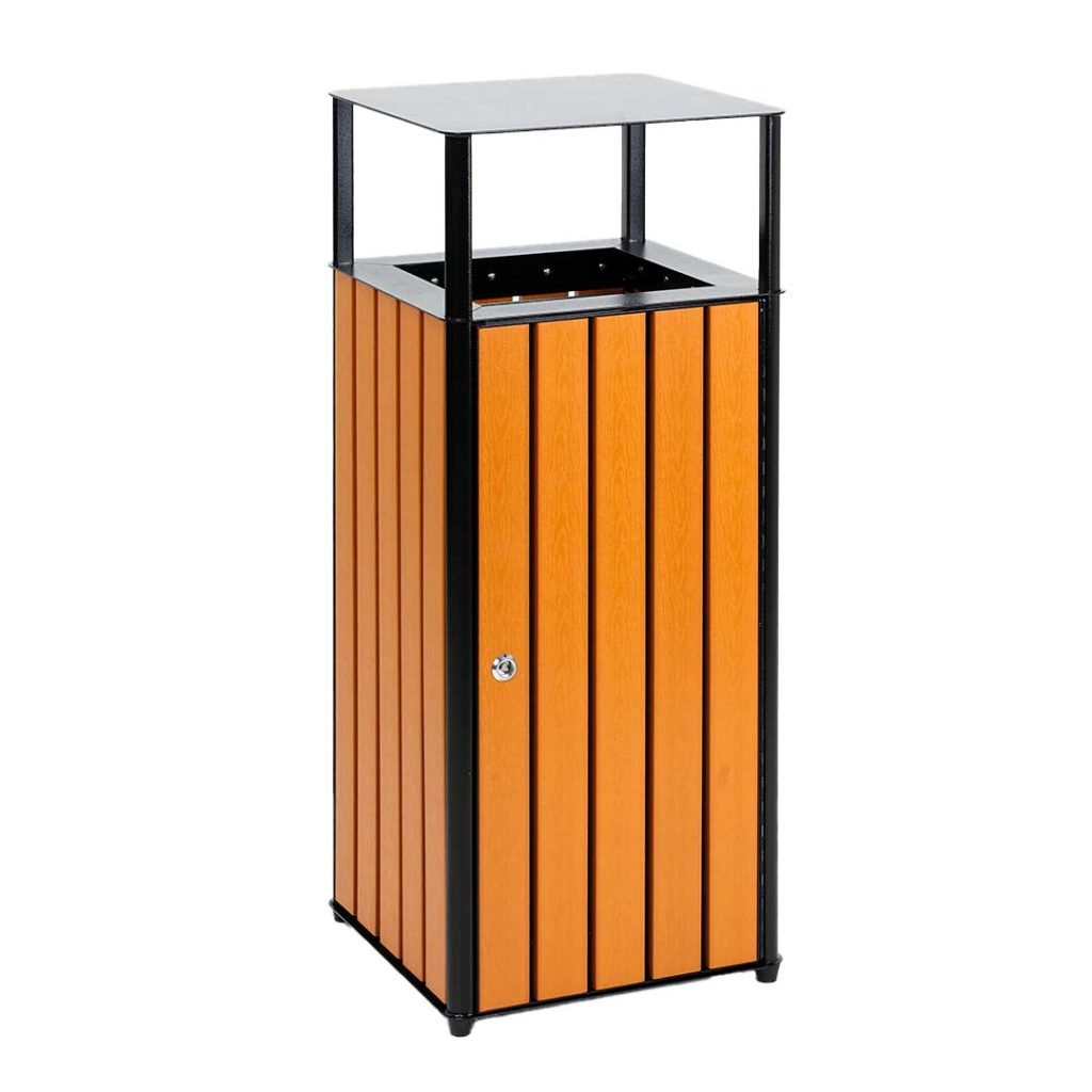 cestino portarifiuti da esterno