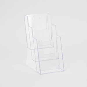 portadepliant da banco in acrilico