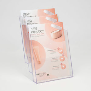 porta cataloghi da banco