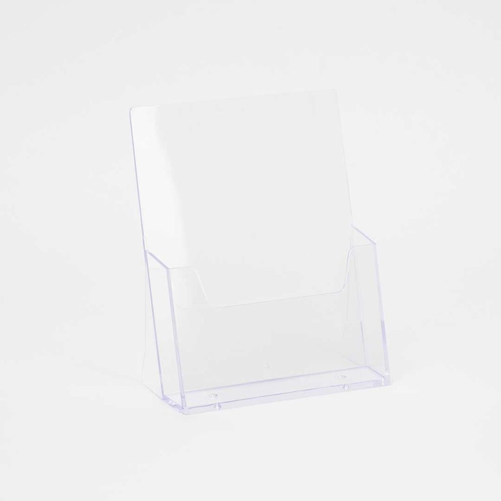 porta cataloghi e brochure a5 in acrilico
