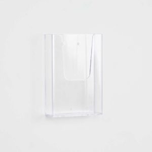espositore portadepliant in acrilico trasparente