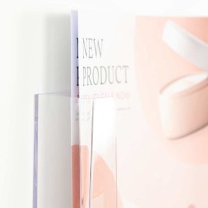 portadepliant da muro in acrilico ad una tasca