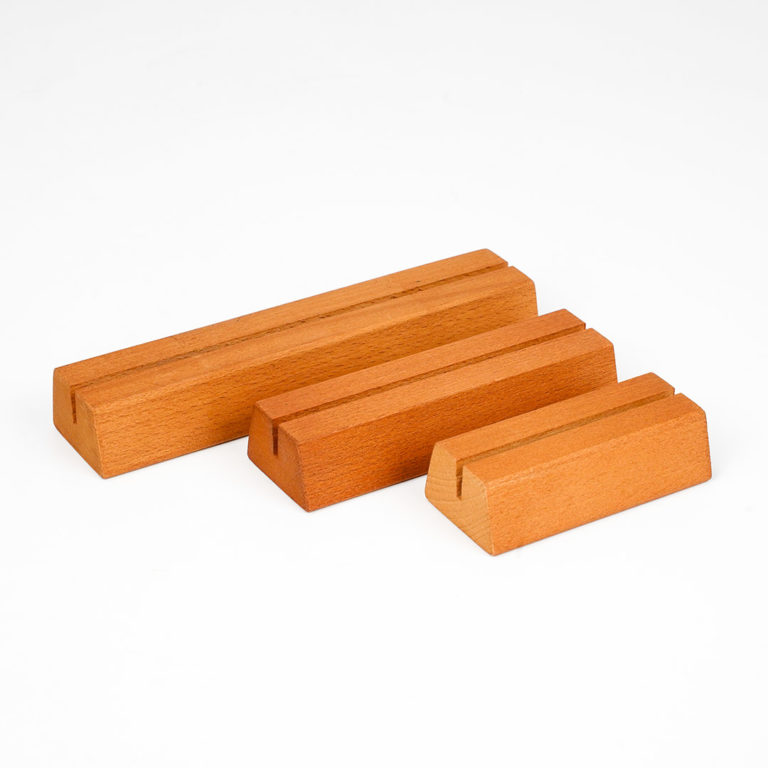 base in legno per pannelli porta avvisi