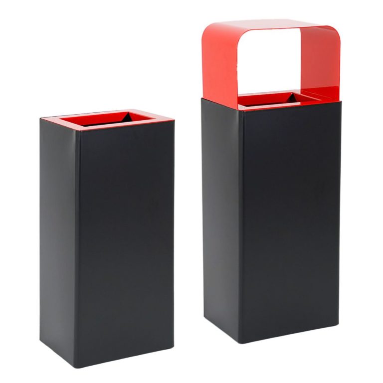 cestino porta rifiuti colorato