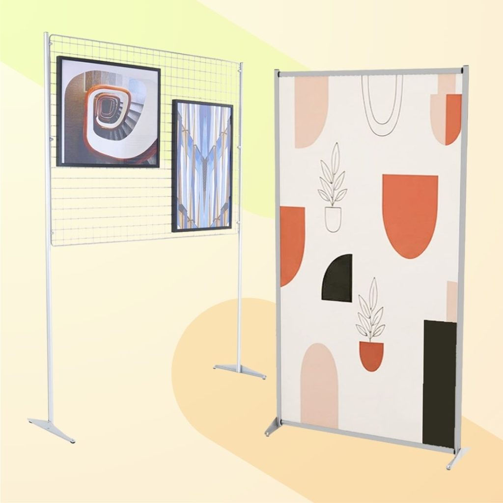 griglie espositive e divisori per ufficio