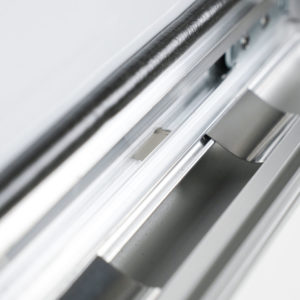 cornice a scatto impermeabile da muro fori acqua