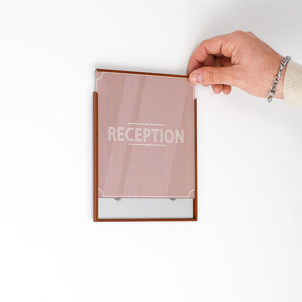 inserimento foglio segnaletica interna