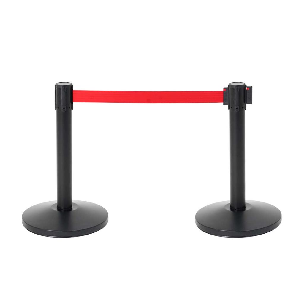 colonnina con nastro concatenabile