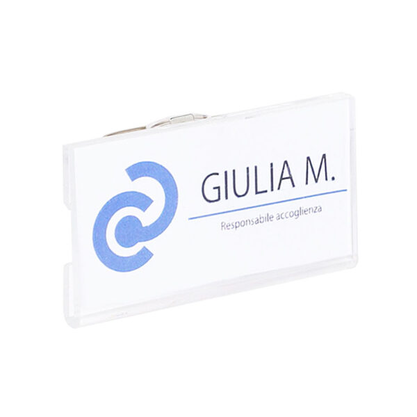 badge porta nome