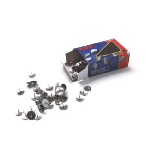 Kit 100 puntine fermafogli per lavagne in sughero