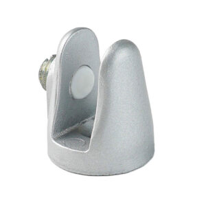 Attacco a bandiera per targhe in plexiglass sp. max 8mm