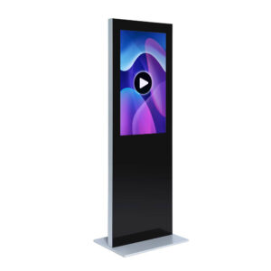 Totem digitale Slim porta monitor da 43", 50", 55" e 65"