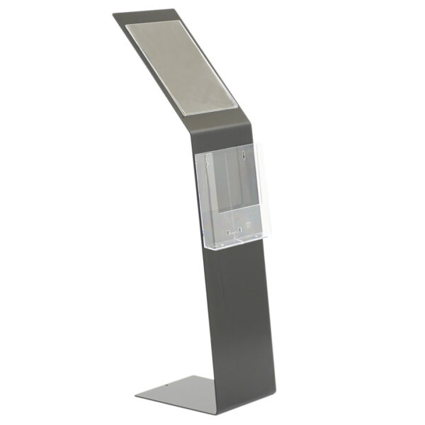 LGG08-P-MN-leggio-finitura-nero-porta-avvisi-e-porta-depliant-