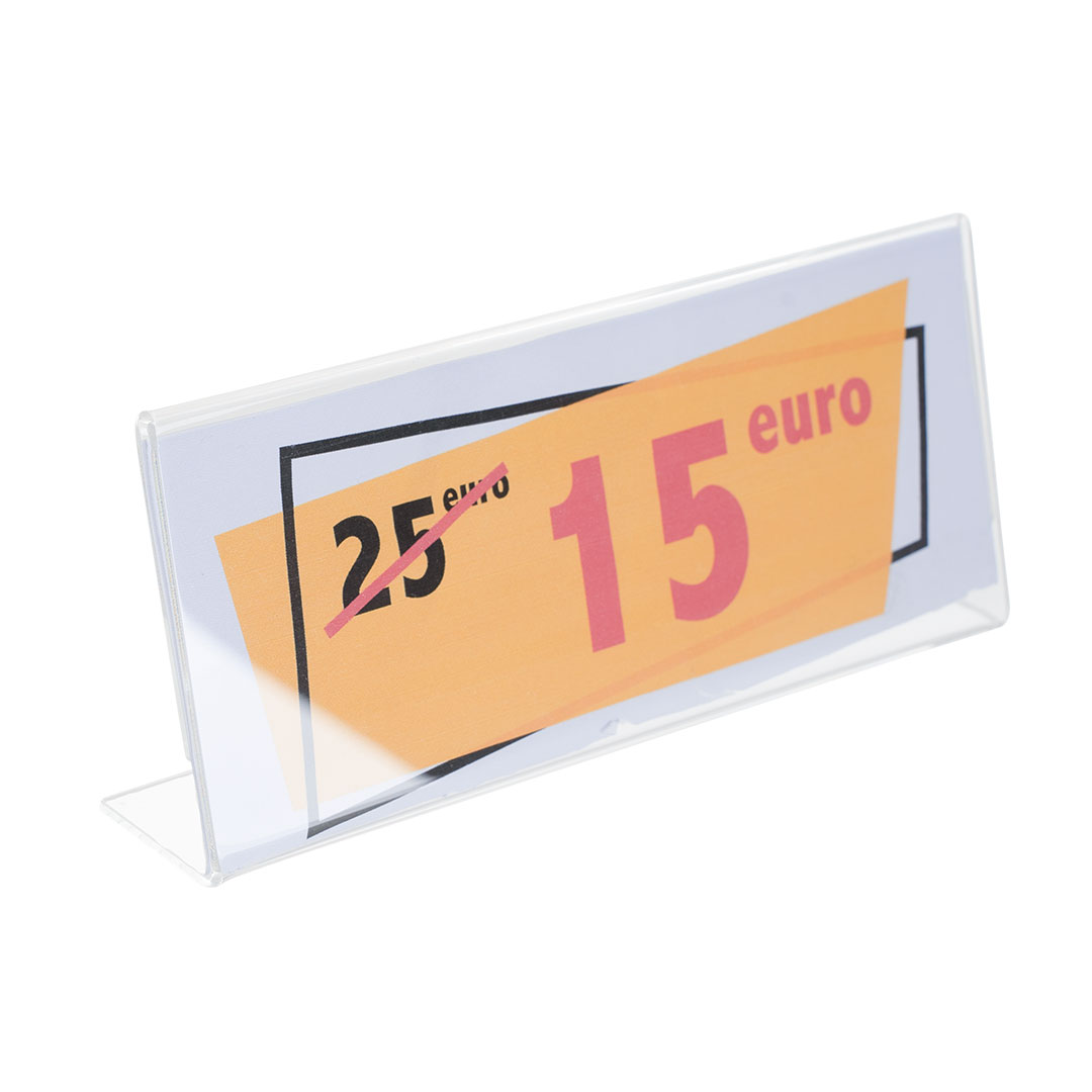 porta nome e prezzo da tavolo