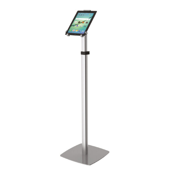 supporto tablet autoportante con montante regolabile