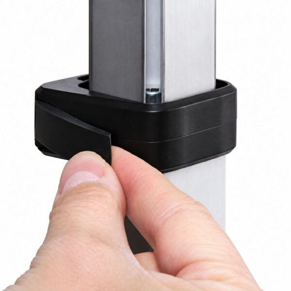 supporto tablet con montante regolabile