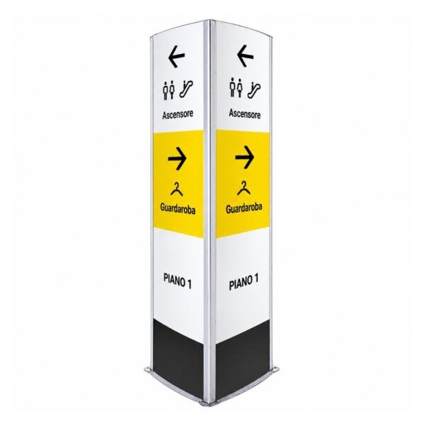 totem trifacciale