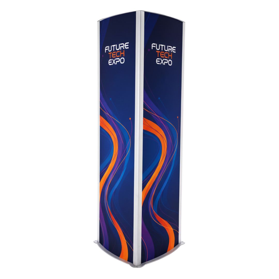 totem trifacciale da esterno