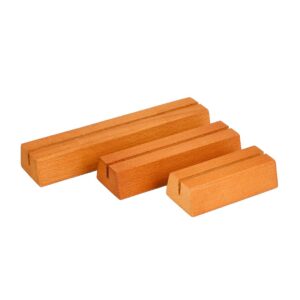 Supporto in legno da tavolo per espositore A4, A5, A6