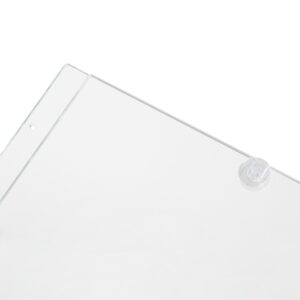 Tasche in plexiglass per espositori a cavetti