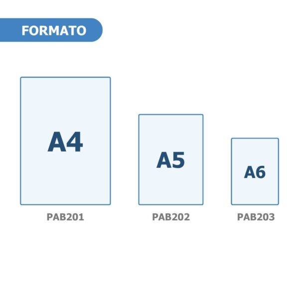 formati disponibili porta avvisi magnetico