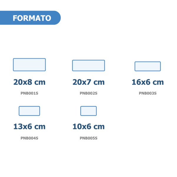 formati disponibili porta nome bifacciale
