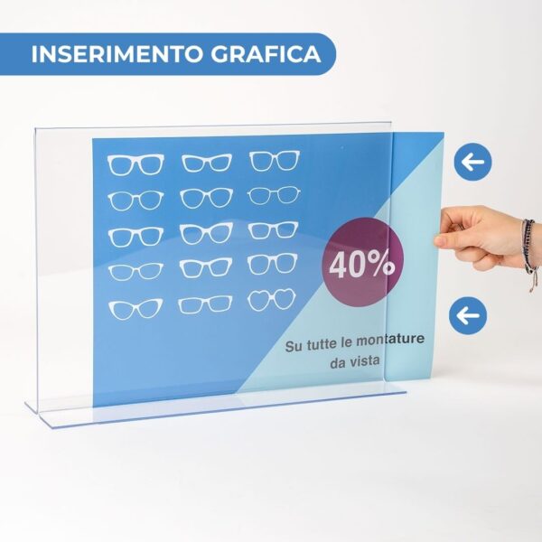 come inserire la grafica nel porta avvisi