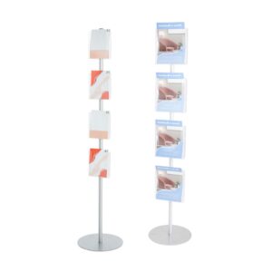 Espositore porta depliant A5 e A4 - serie EASY STAND