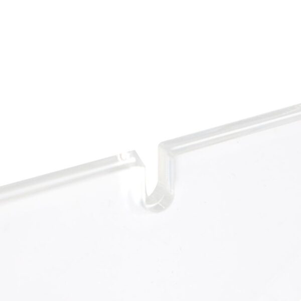 tasca in plexiglass