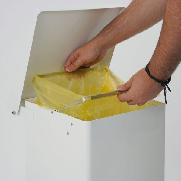 CRD101-BI-base-cestino-in-metallo-bianco-sacchetto-2