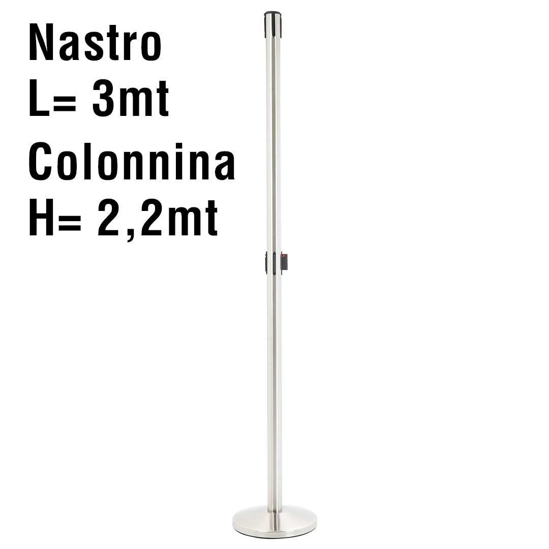 colonnina alta 2 metri