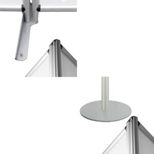 Kit di concatenazione per pannelli divisori mobili