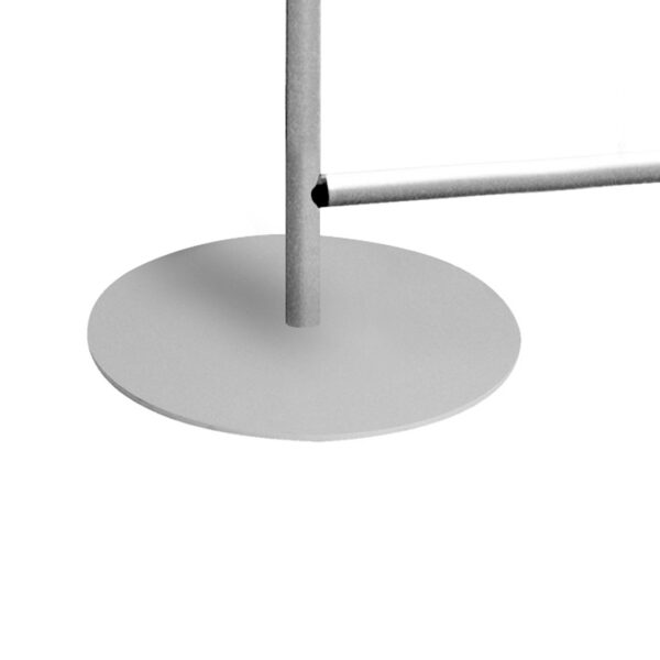 dettaglio base rotonda paretina divisoria
