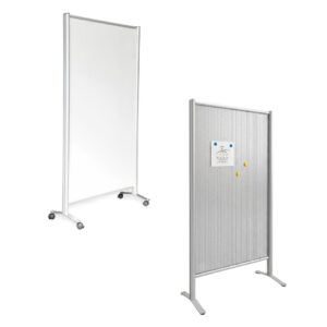Pannello divisorio magnetico profilo ovale